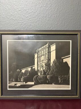 Framed Black & White Architectural Photo